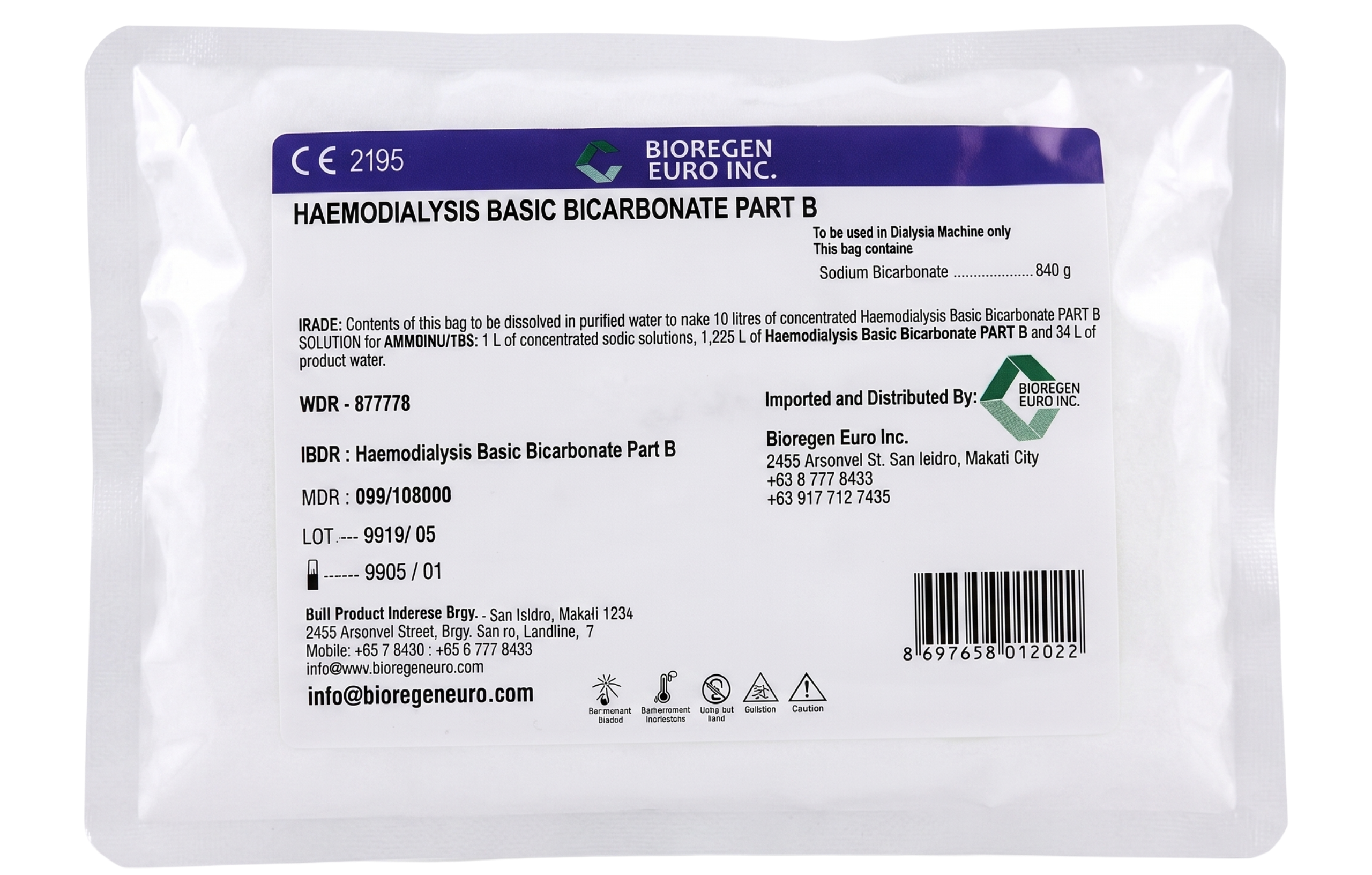 Hemodialysis Basic Bicarbonate Part B